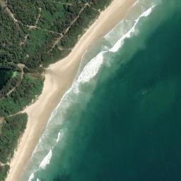 Satellite imagery of Frenchmans Rock, AU