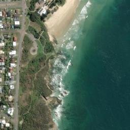 Satellite imagery of Stinky Point, AU