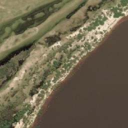 Satellite imagery of Punta Gabito, UY