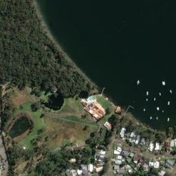 Satellite imagery of The Diamond Drill Point, AU