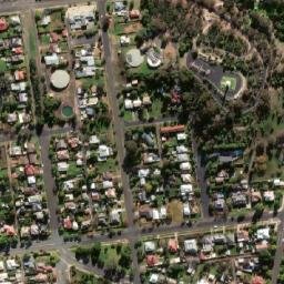 Satellite imagery of Memorial Hill, AU