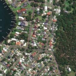 Satellite imagery of Summerland Point, AU