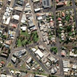 Satellite imagery of Memorial Hill, AU