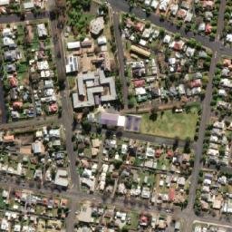 Satellite imagery of Memorial Hill, AU