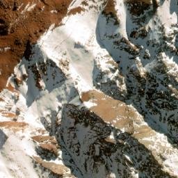 Satellite imagery of Cerro Nevado, AR