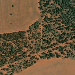 Satellite imagery of Whoey Mountain, AU