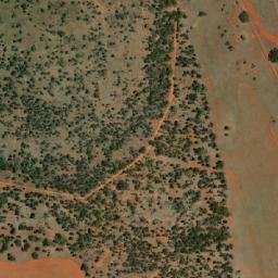 Satellite imagery of Whoey Mountain, AU