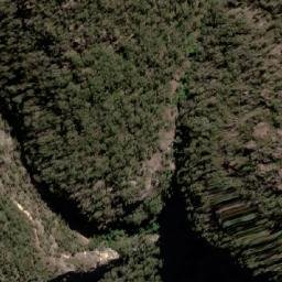 Satellite imagery of Devils Pinch, AU