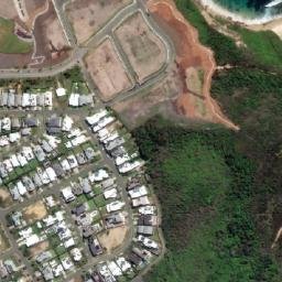 Satellite imagery of Hales Bluff, AU