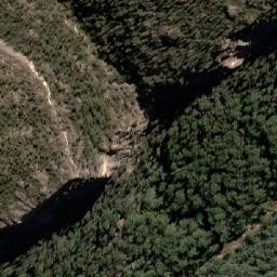 Satellite imagery of Devils Pinch, AU