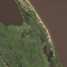 Satellite imagery of Punta Cebollatí, UY