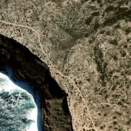 Satellite imagery of Cape Radstock, AU