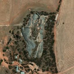 Satellite imagery of Ucontitchie Hill, AU