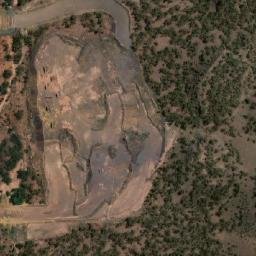 Satellite imagery of Mount Middleback, AU