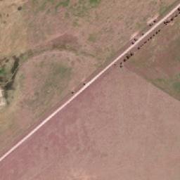 Satellite imagery of Ben Hall's Death Site, AU