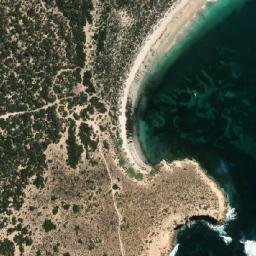 Satellite imagery of Point Weyland, AU