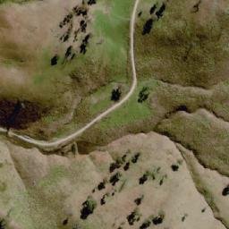 Satellite imagery of Jews Mountain, AU