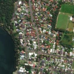 Satellite imagery of Buff Point, AU