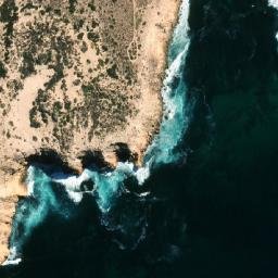 Satellite imagery of Point Weyland, AU