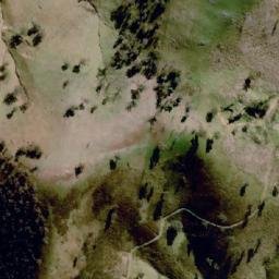 Satellite imagery of Jews Mountain, AU