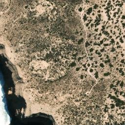Satellite imagery of Point Weyland, AU