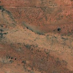 Satellite imagery of Chinamans Hat Hill, AU
