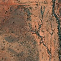 Satellite imagery of Chinamans Hat Hill, AU