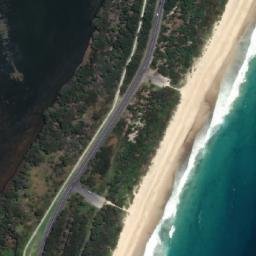 Satellite imagery of Sandy Point, AU