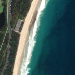 Satellite imagery of Sandy Point, AU