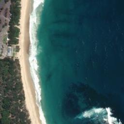 Satellite imagery of Sandy Point, AU