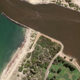 Satellite imagery of Turkey Point, AU