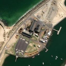 Satellite imagery of Point Casuarina, AU