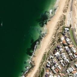 Satellite imagery of Point Macleod, AU