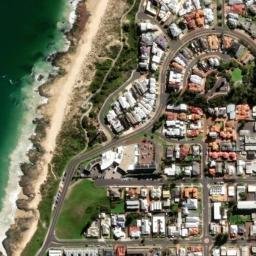 Satellite imagery of Point Collinson, AU