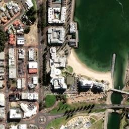 Satellite imagery of Point Collinson, AU