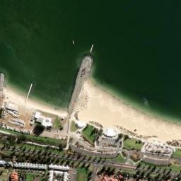 Satellite imagery of Point Busaco, AU