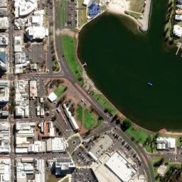 Satellite imagery of Point Collinson, AU