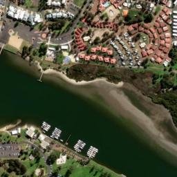 Satellite imagery of Point Busaco, AU