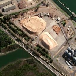 Satellite imagery of Point Busaco, AU
