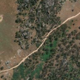 Satellite imagery of Devils Marbles, AU