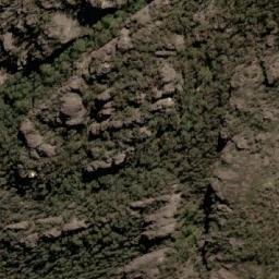 Satellite imagery of Derailment Hill, AU