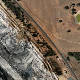 Satellite imagery of Western Number One Colliery, AU