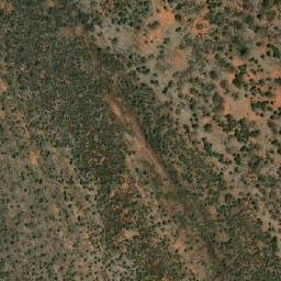 Satellite imagery of Mount Waabalong, AU
