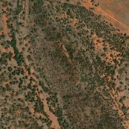 Satellite imagery of Mount Waabalong, AU