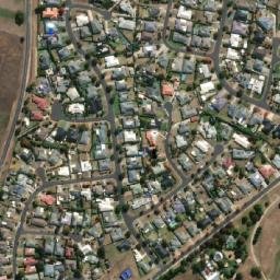 Satellite imagery of Rutherford, AU