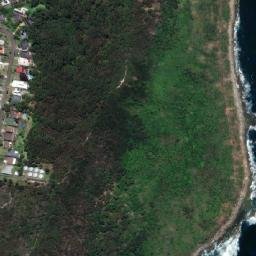Satellite imagery of Upright Point, AU