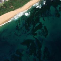 Satellite imagery of Wamberal Point, AU
