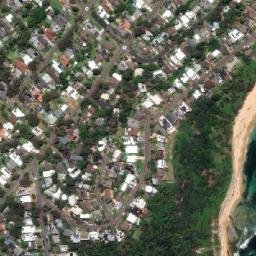 Satellite imagery of Wamberal Point, AU