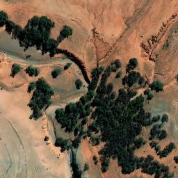 Satellite imagery of Dust Hill, AU