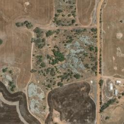 Satellite imagery of Coomelberrup Rock, AU